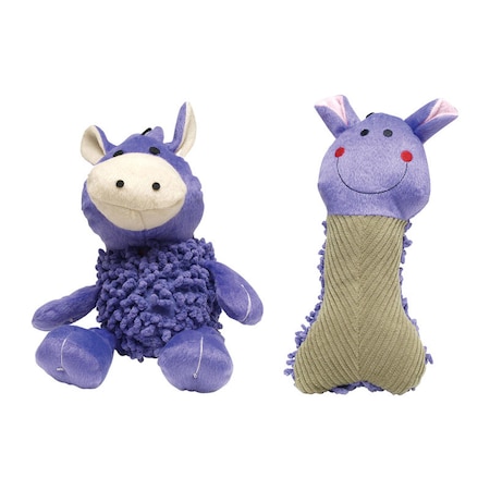 Boss Boss Pet Digger's Multicolored Plush Shaggy Dog Toy Large 1 pk A08847